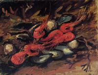 Gogh, Vincent van - Still Life with Mussels and Shrimps